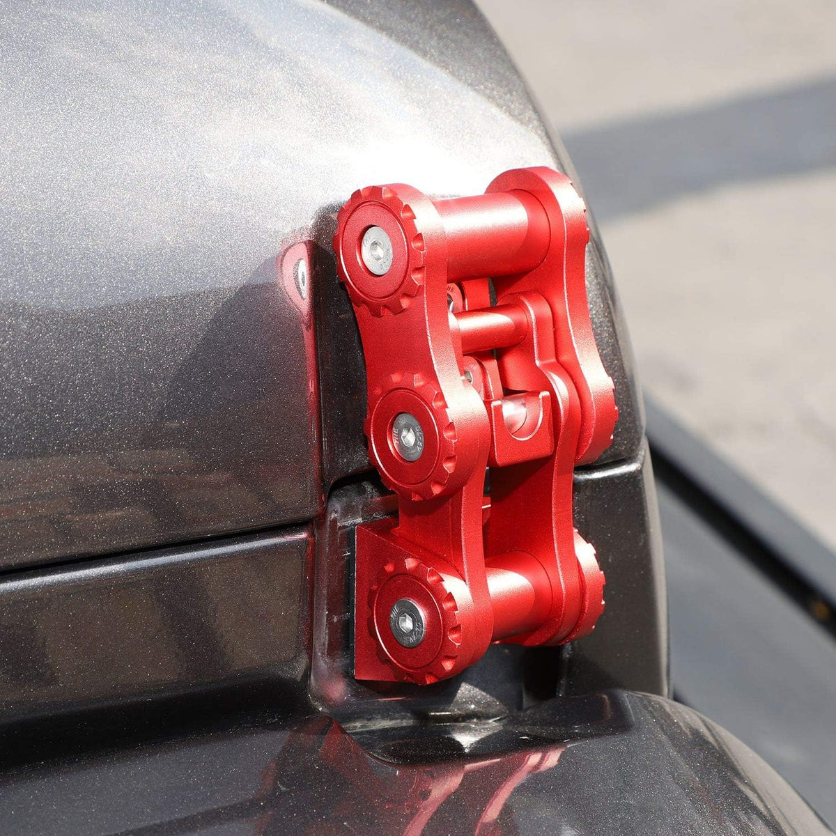 Aluminum Hood Catch Set T3218