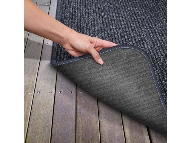 Skid-Resistant Heavy-Duty Carpet Runner Stormy Blue 3' x 25' C603297
