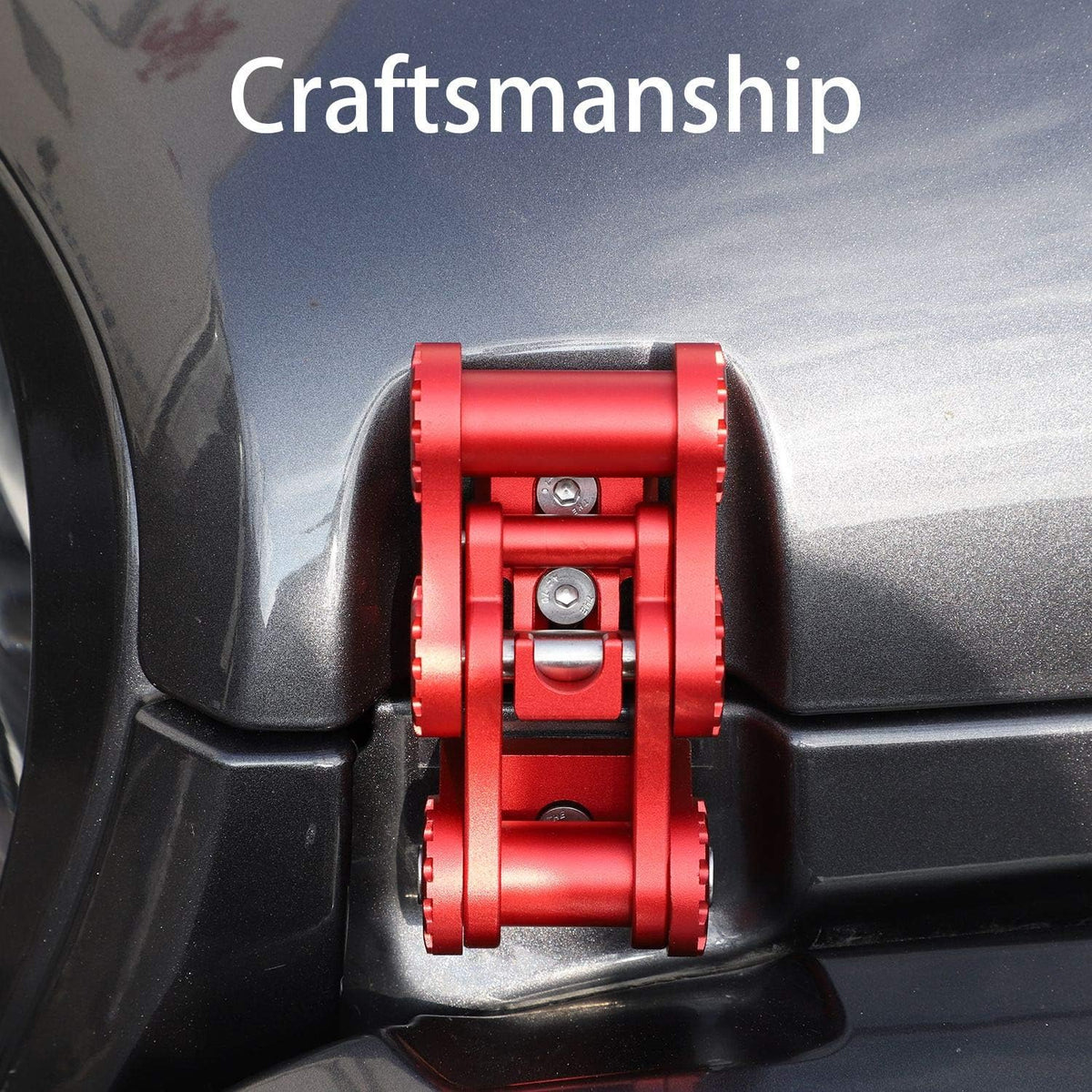 Aluminum Hood Catch Set T3218
