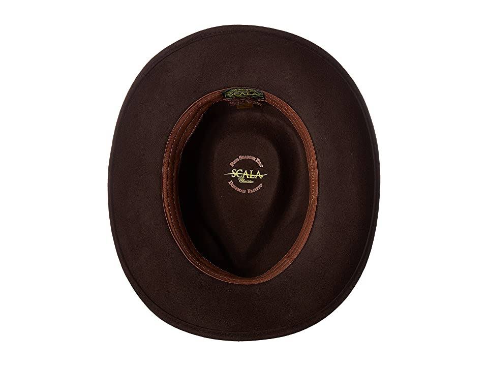 Crushable Felt Outback Hat U4146