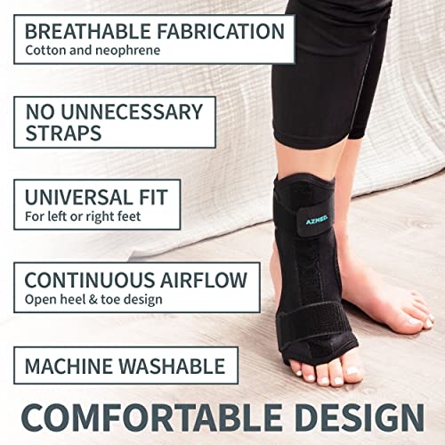 Plantar Fasciitis Night Splint Compression Foot Sleeve Adjustable Arch Support Foot Brace Z55718