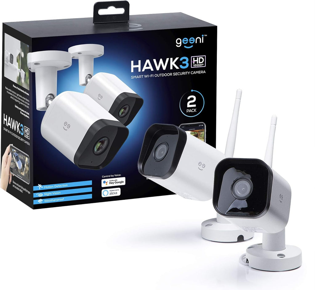 HD 1080p Outdoor Security Camera with Night Vision and Motion Detection F675465