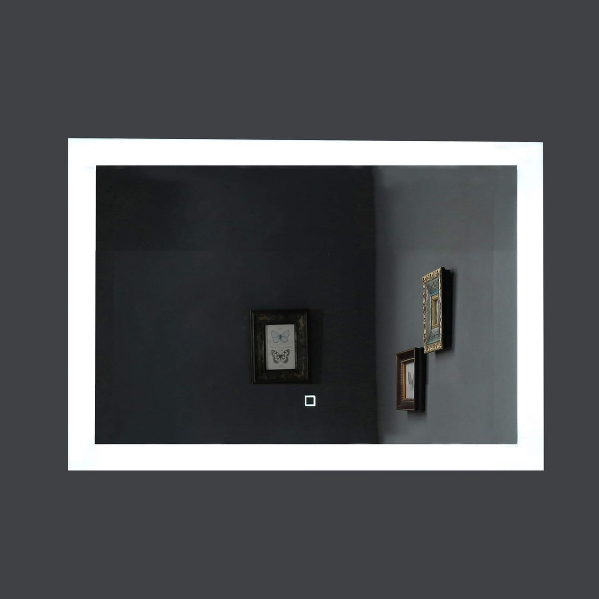 Dimmable LED Bathroom Mirror Wall Mounted Vanity Mirror with Touch Button B5544