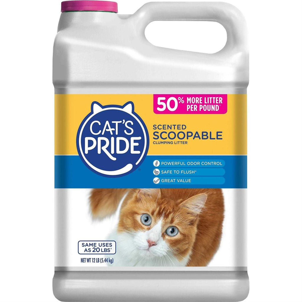 Scented Lightweight Clumping Cat Litter U3547