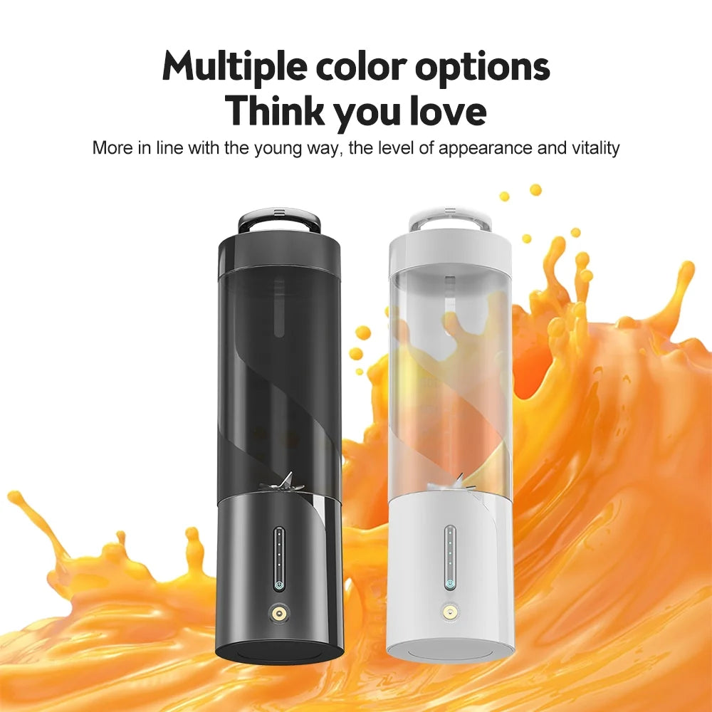 Portable Electric Juicer Cup 16OZ Magnetic Charging Waterproof N93504