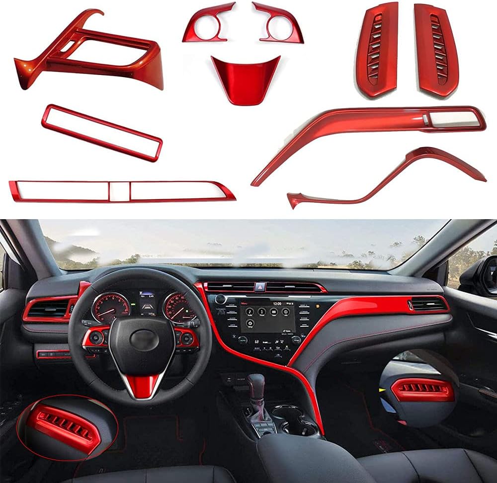 10Pcs ABS Car Interiors Decorative Trim Accessories O262