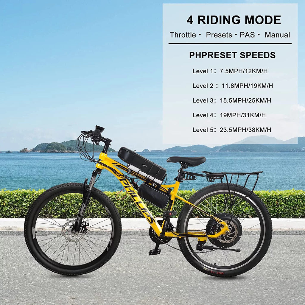 36V 750W Electric Bike Conversion Kit with LCD Display E5030