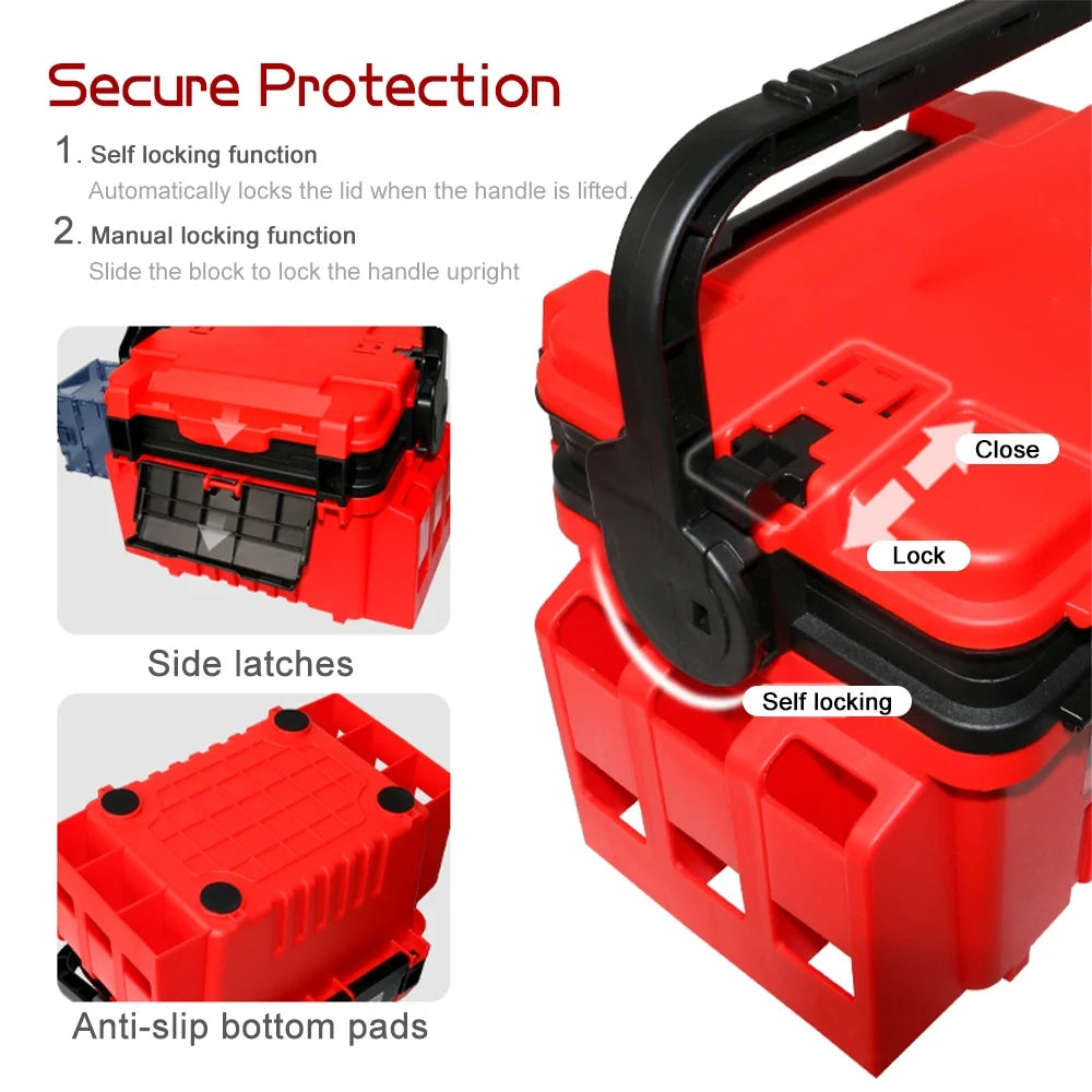Portable Fishing Tackle Box U529