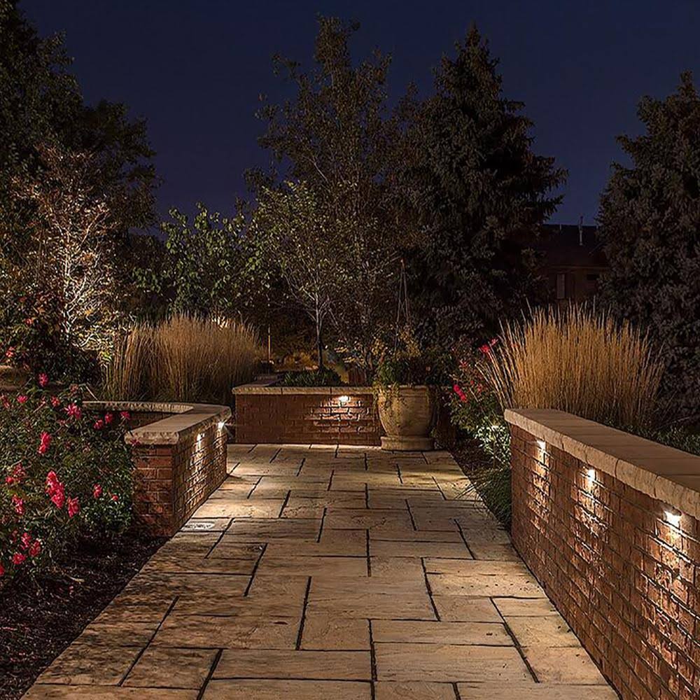 3W Low Voltage LED Retaining Wall Step Lights W5750