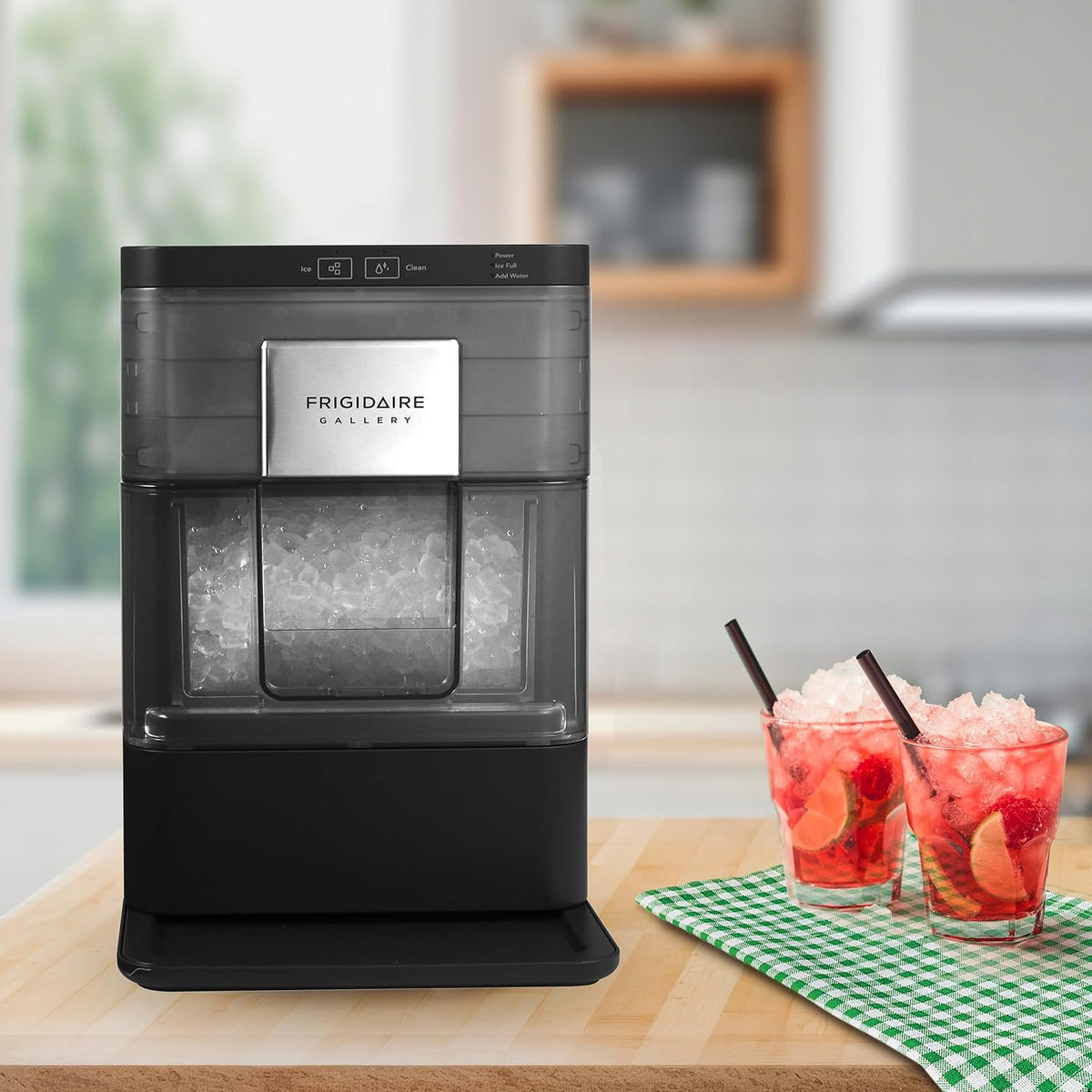 Black Countertop Nugget Ice Maker J80357