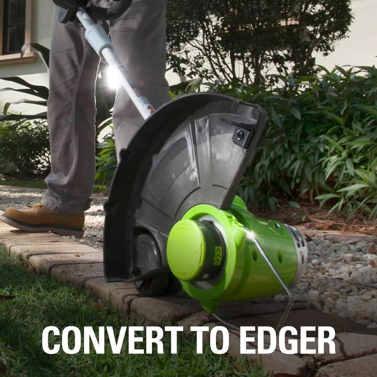 5.5 Amp 15 in Corded Electric String Trimmer Y17183