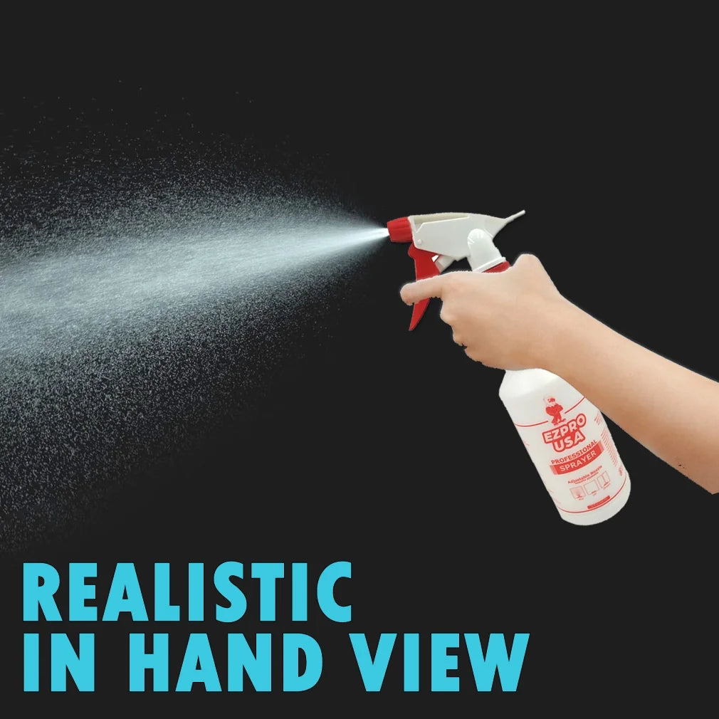 Green 24 oz Empty Plastic Spray Bottle 4 Pack T9379