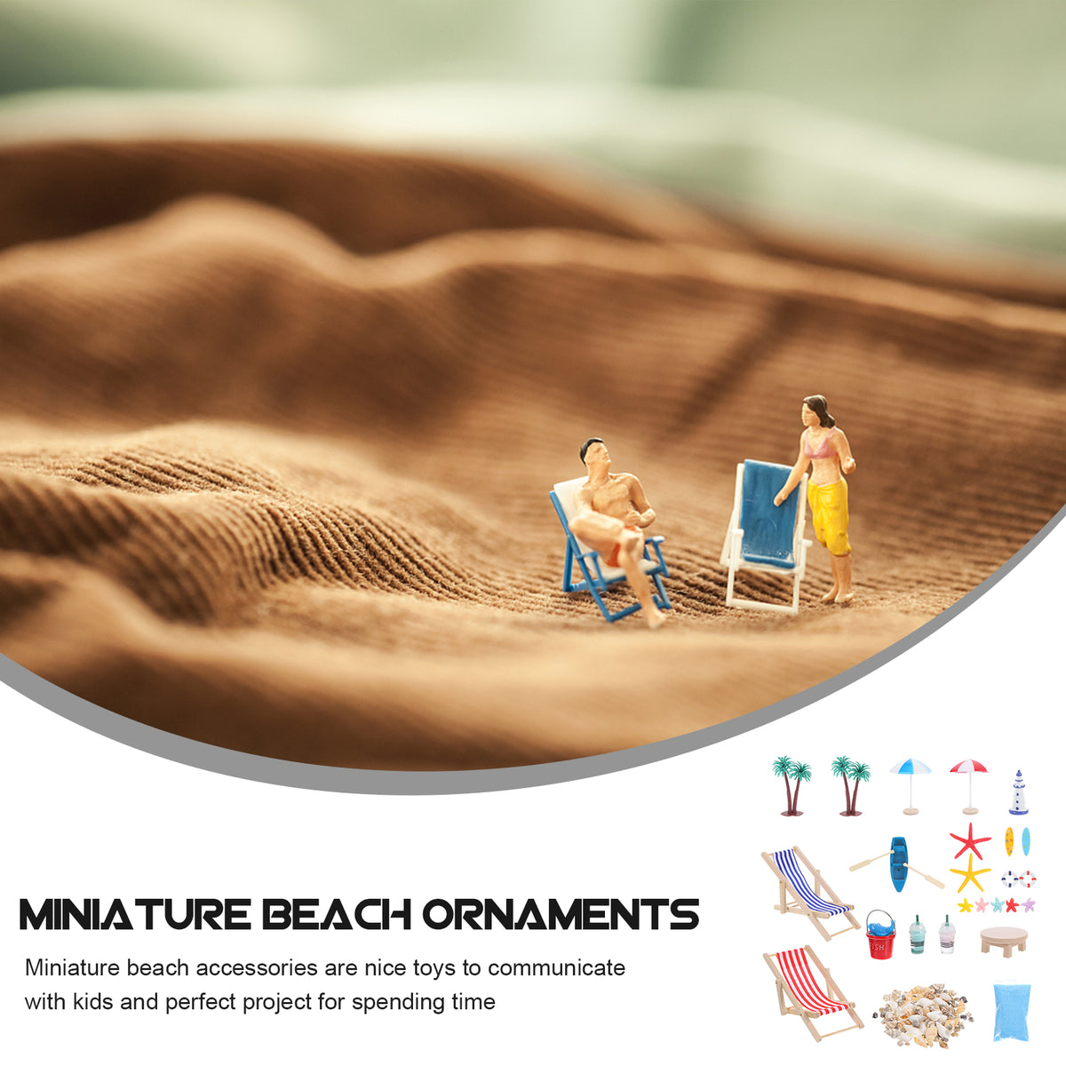 Mini Beach Suit Dollhouse Furniture Toy H6529