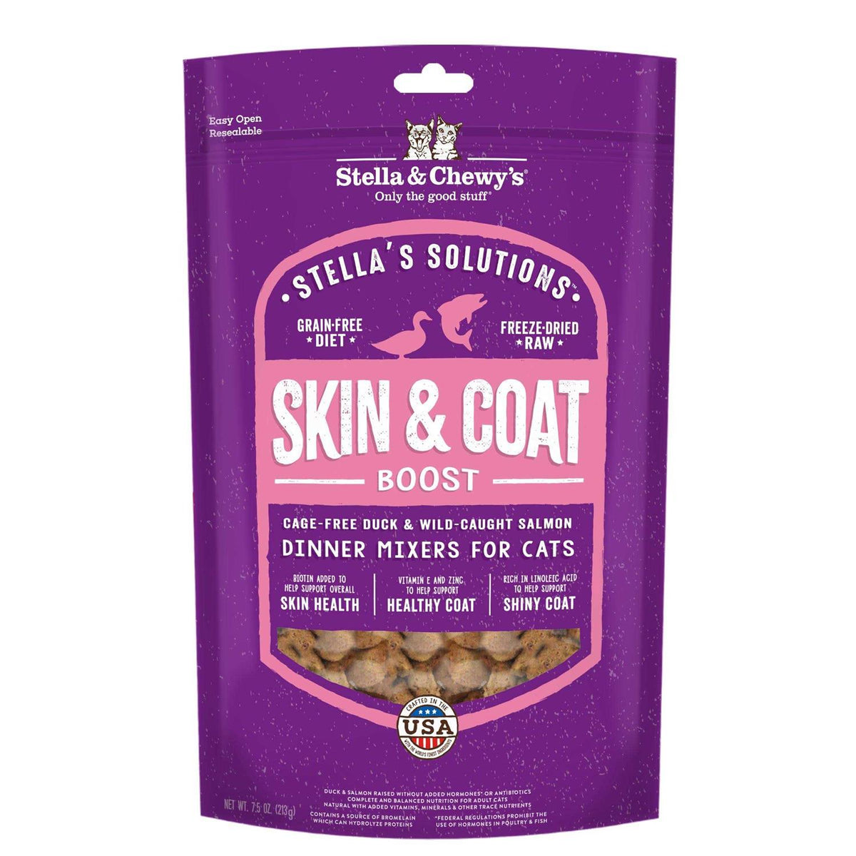 Freeze-Dried Duck Cat Food 7.5 oz H51382