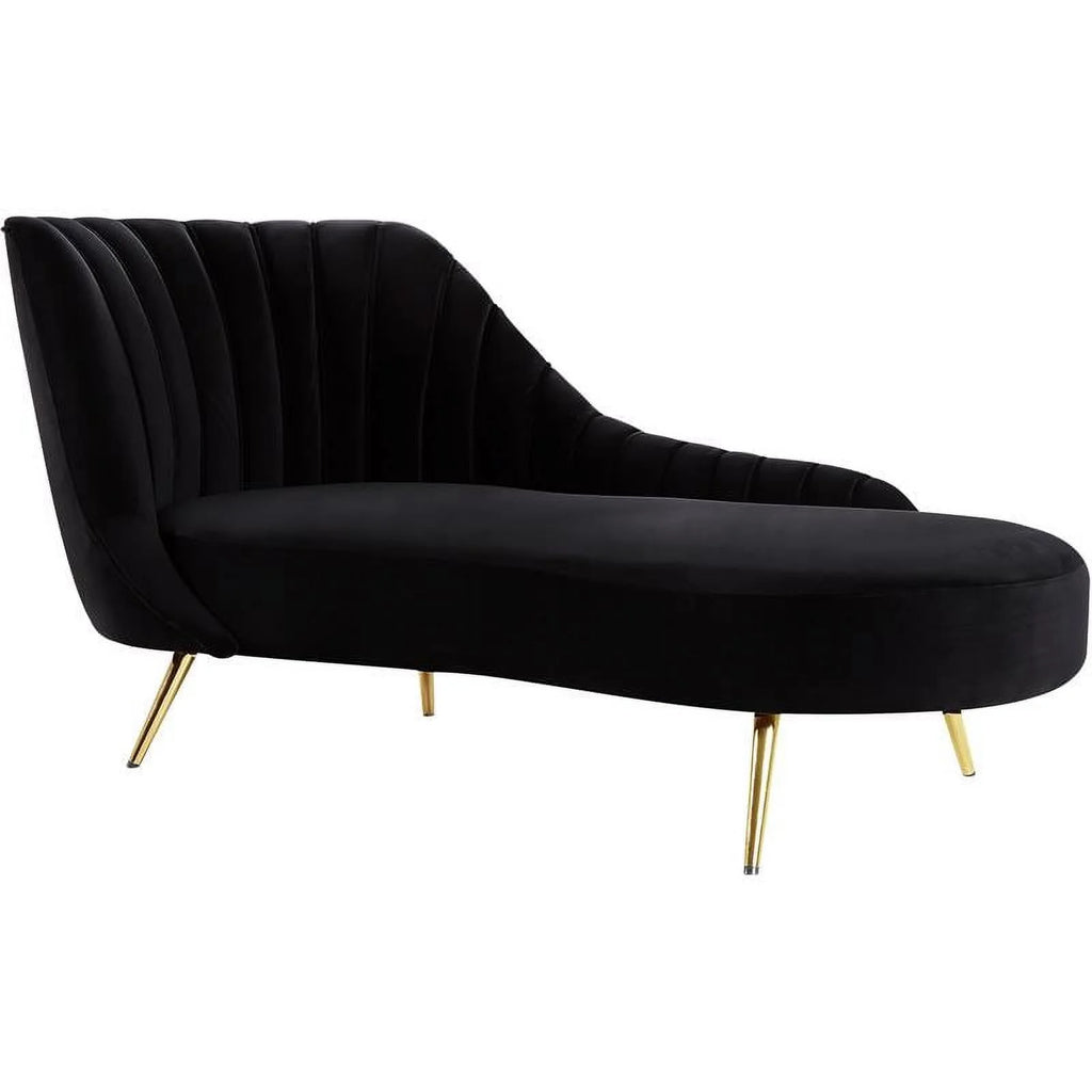 3-Piece Velvet Accent Chair Chaise & Loveseat E464682