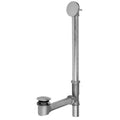 Oil Rubbed Bronze Tub Waste with Round Faceplate L760813