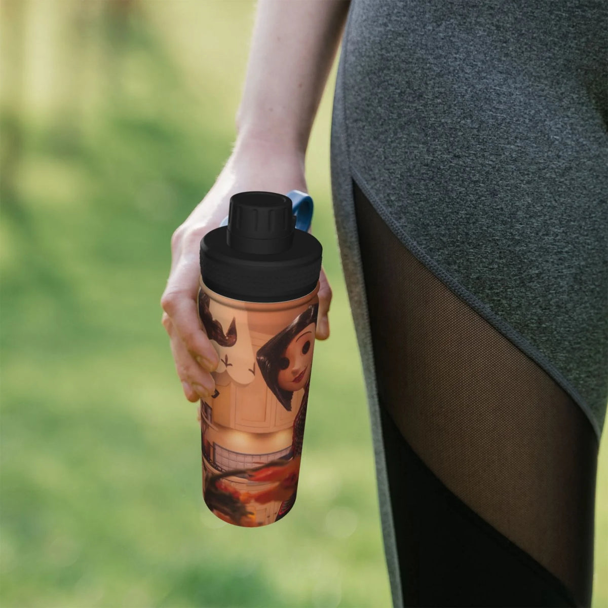 18OZ Stainless Steel Insulated Water Bottle Q58983
