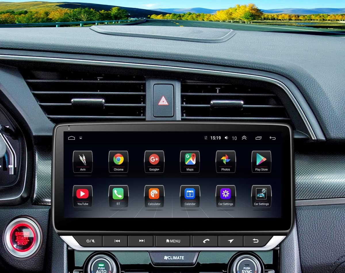 10.25inch Touch Screen Radio Replacement for Honda Civic H6627
