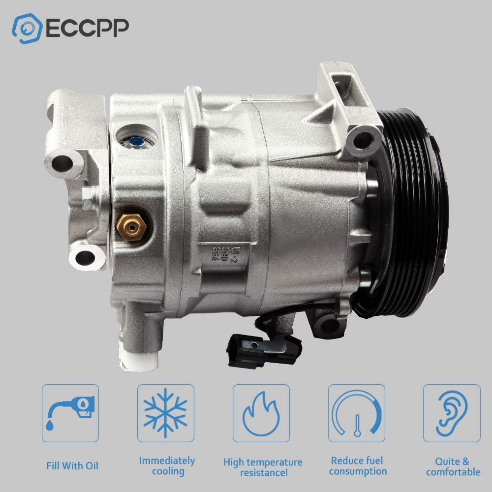 AC Compressor for 2002-2004 I35 3.5L 2002-2003 Maxima 3.5L W625