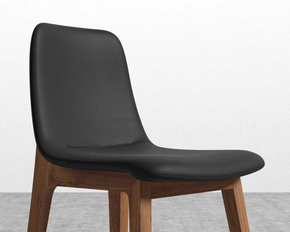 Black Leather Dining Chair N871636