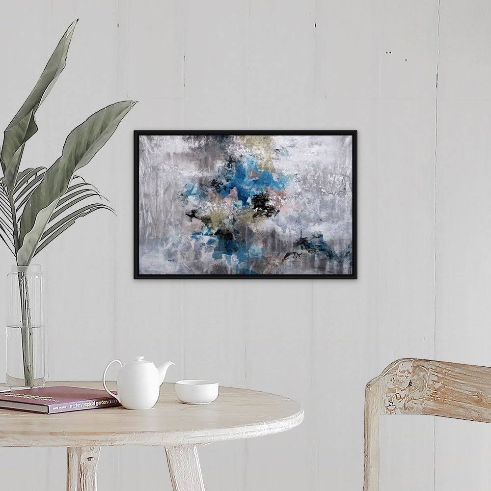Black Float Frame Canvas Art - 24 x 16 M5563