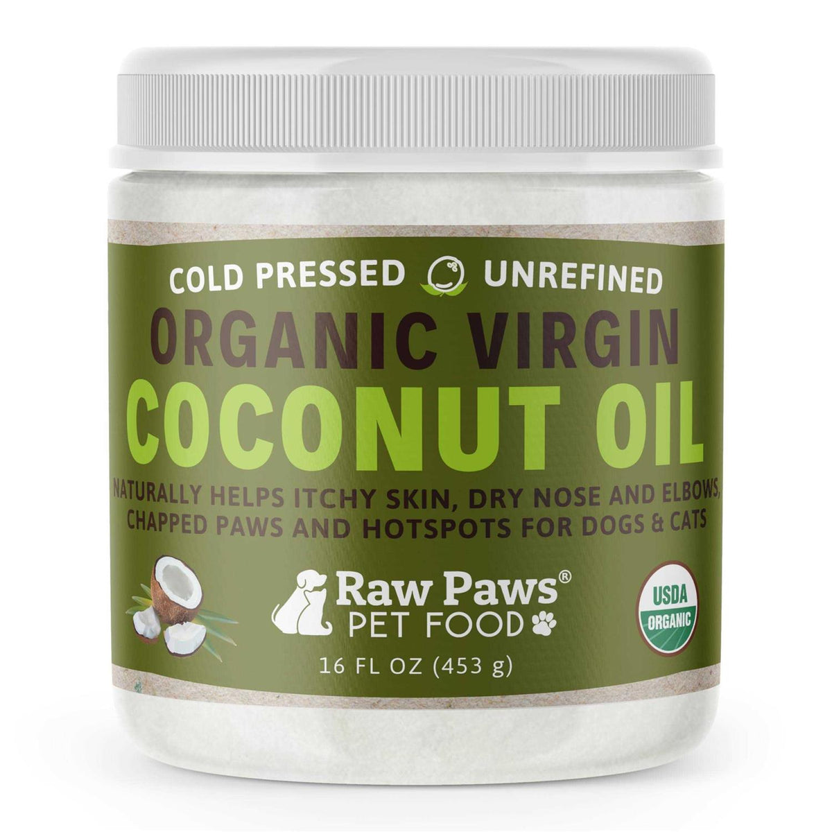 Organic Coconut Oil for Dogs & Cats A88863