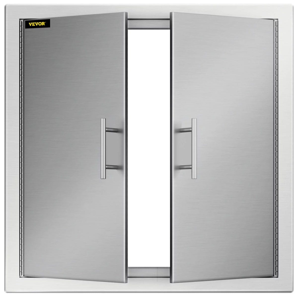 31 inch Stainless Steel BBQ Access Double Door with Paper Towel Holder F238