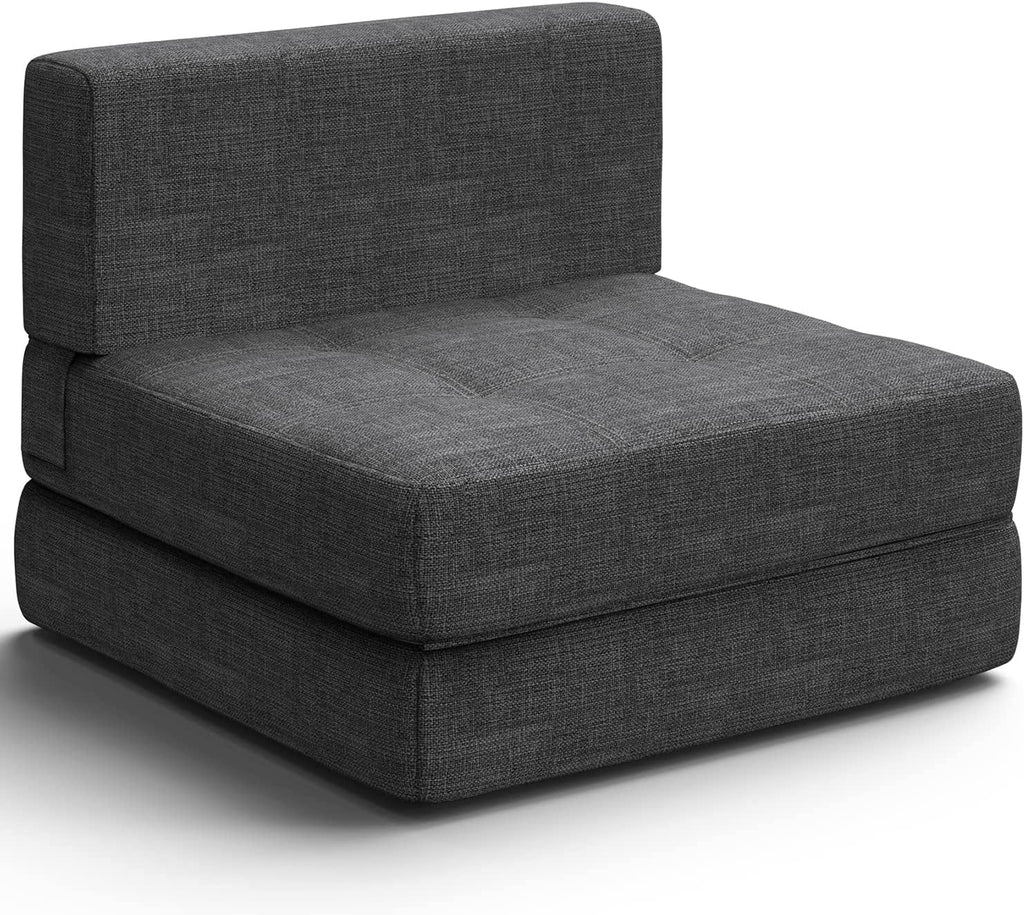 Light Gray Sleeper Sofa Bed E80367