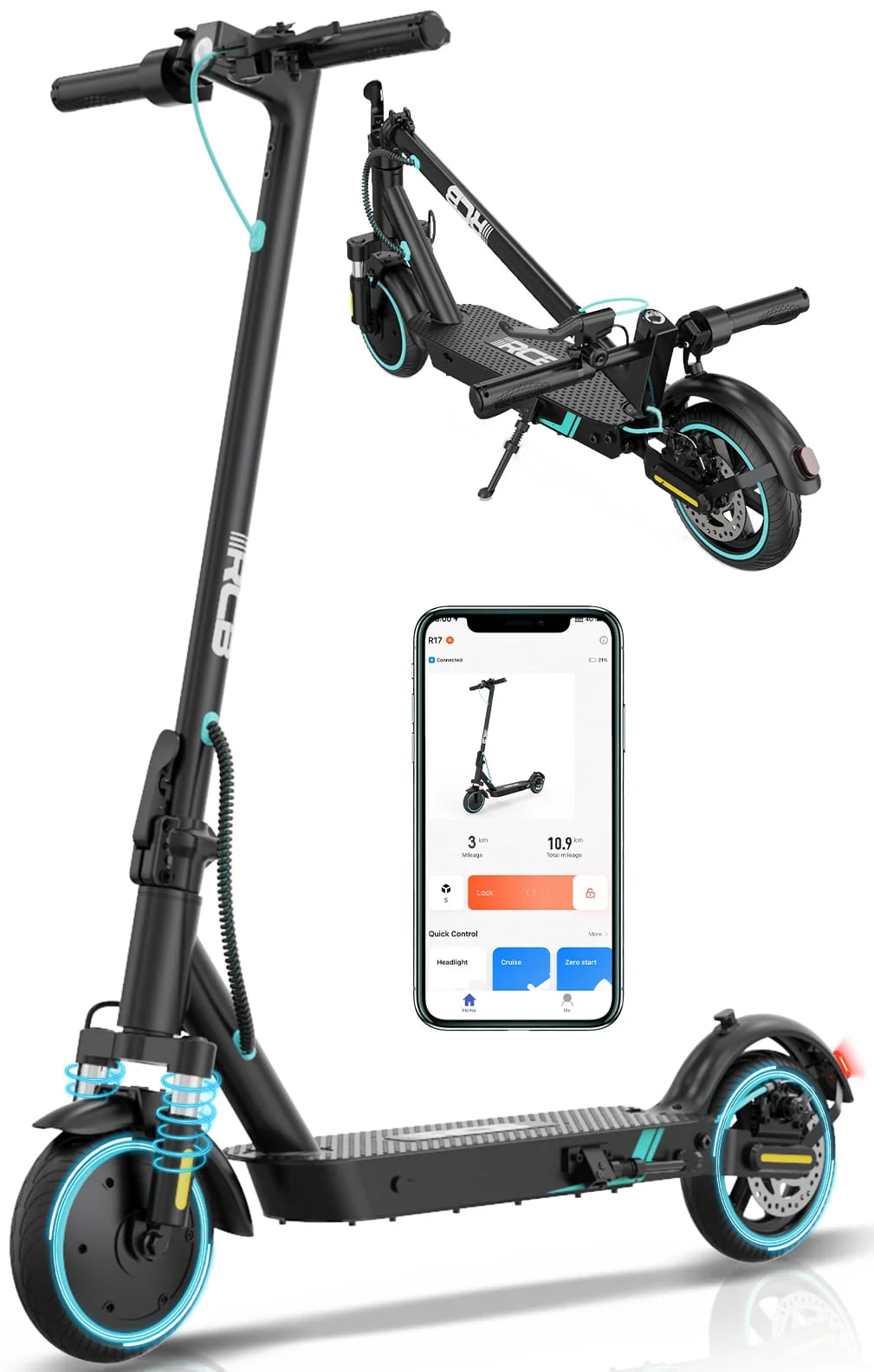Electric Scooter with 350W Motor, 19 mph I11150