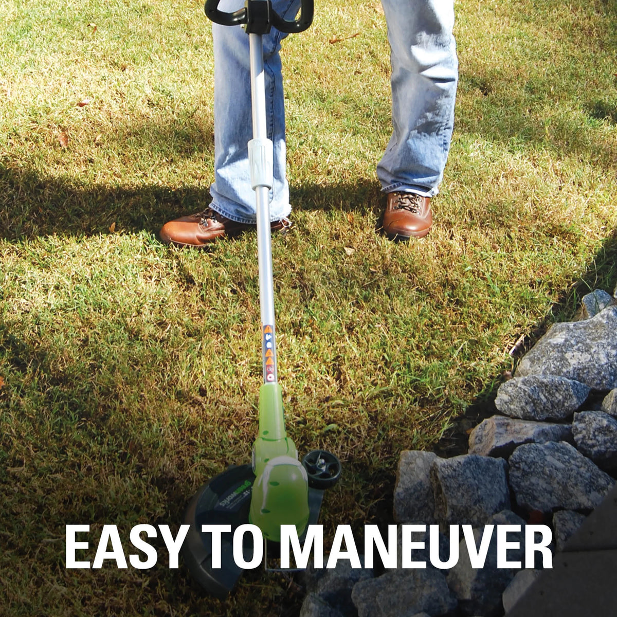5.5 Amp 15 in Corded Electric String Trimmer Y17183