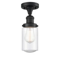 Brushed Satin Nickel Semi-Flush Mount Light R77014