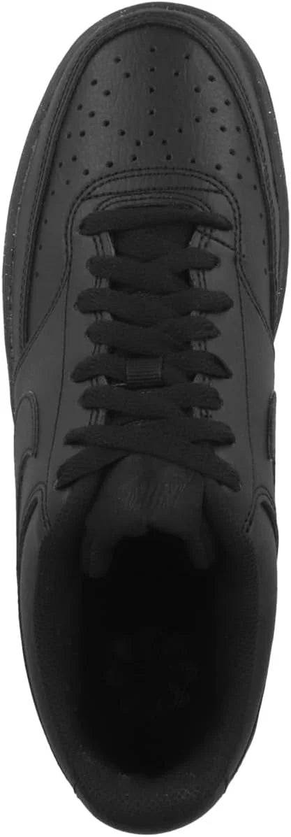 Black Low Top Skate Sneaker Shoes H7463