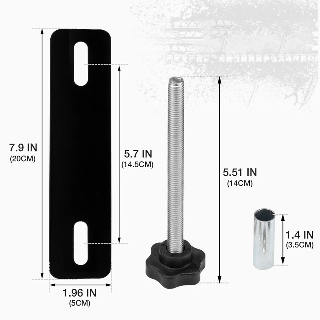 Recovery Board Mount Tracks Car Van Mounting Fitting Set Roof Rack Accessories V8755