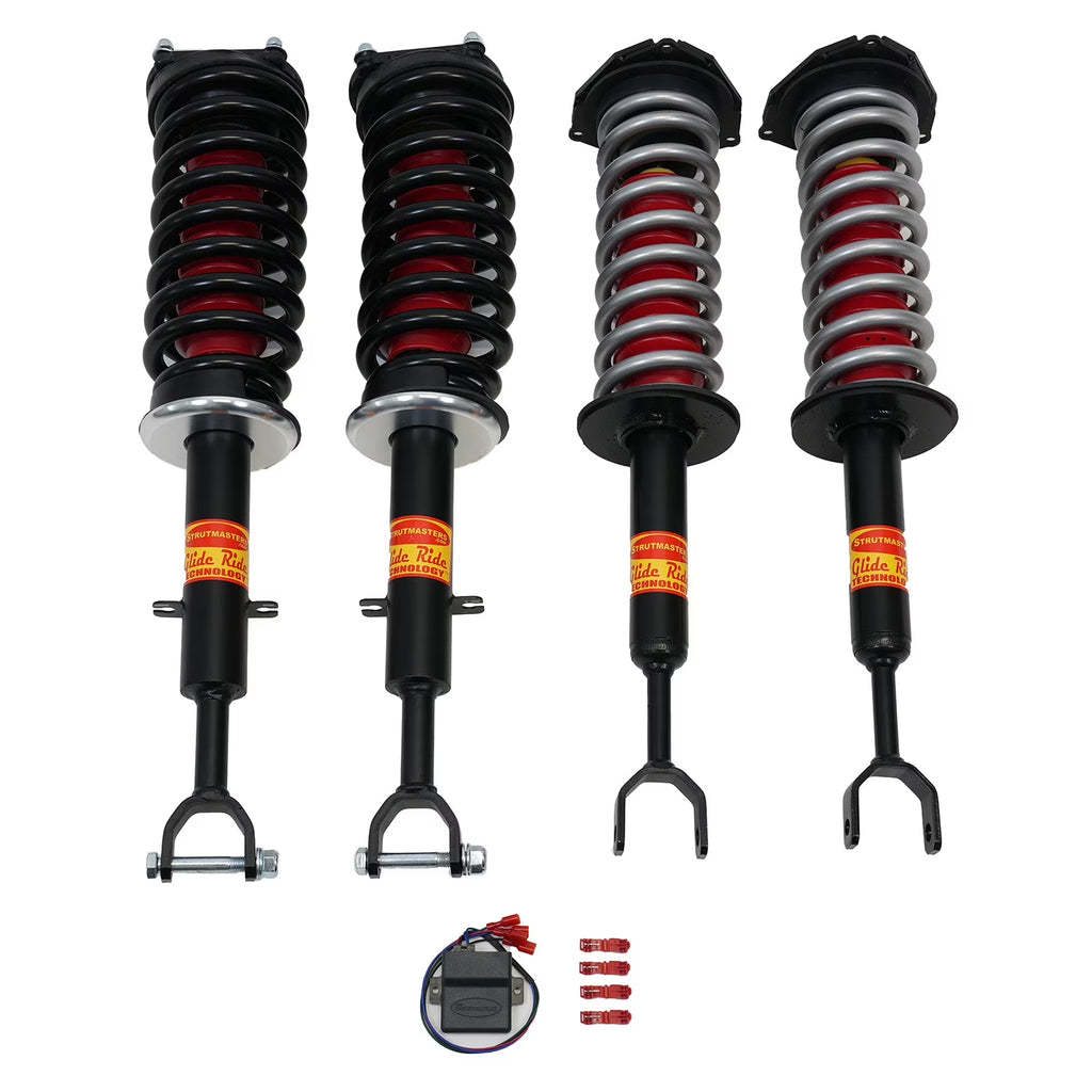 2006-2013 Bentley Flying Spur 4 Wheel Air Suspension Conversion Kit with Light Out Module R544