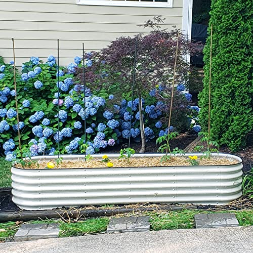 17" Tall 9 in 1 Metal Raised Garden Bed R240715