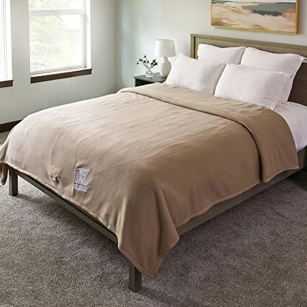 Mushroom Heated Blanket Full P33723