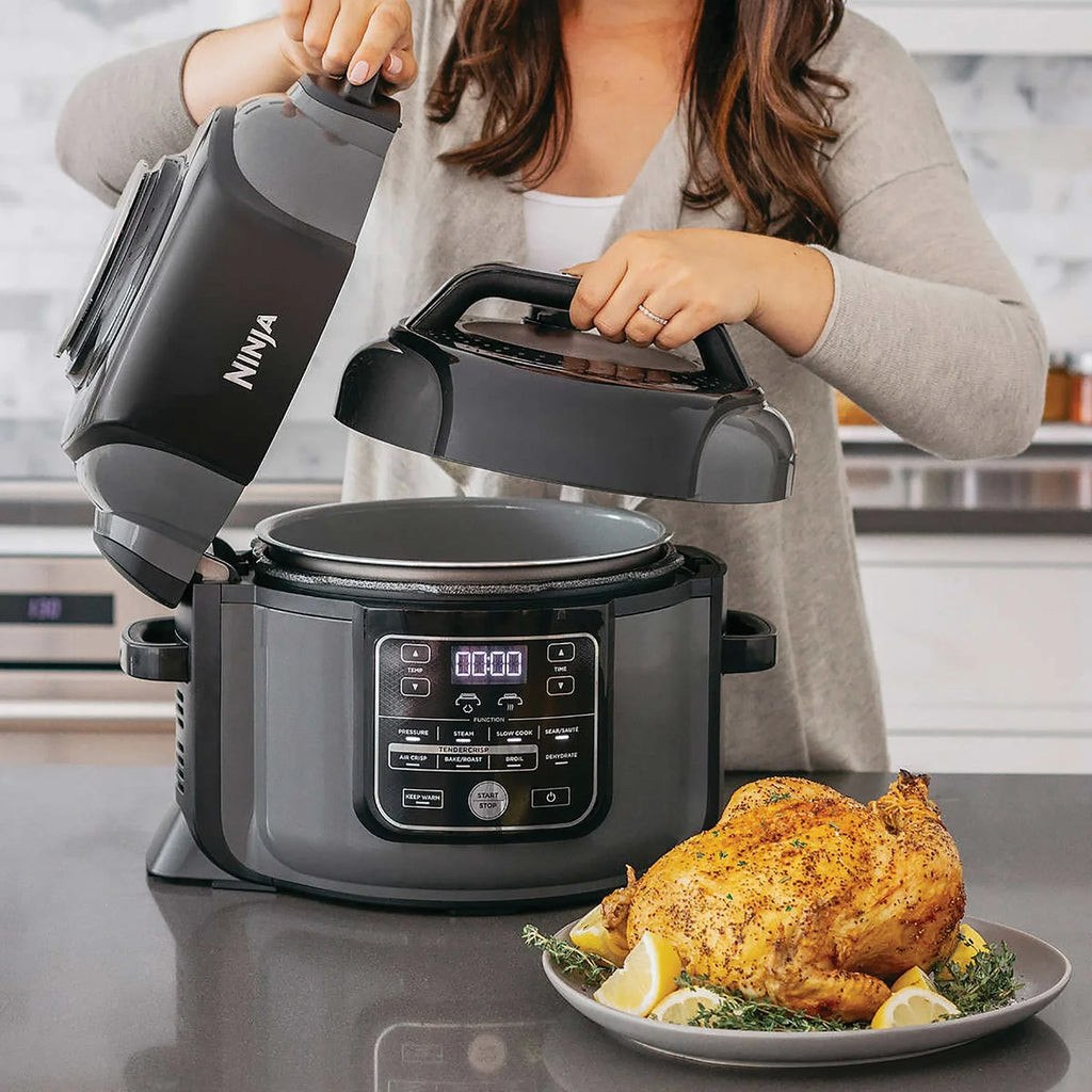 Restored Foodi Pressure Cooker with TenderCrisp And Dehydrator F93409