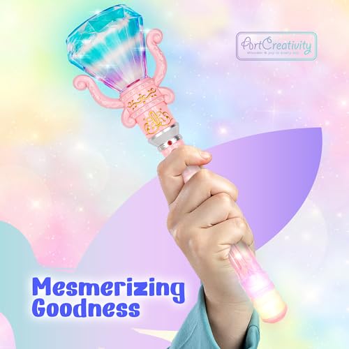 Light Up Princess Wands Set of 2 Pink and Blue B5546