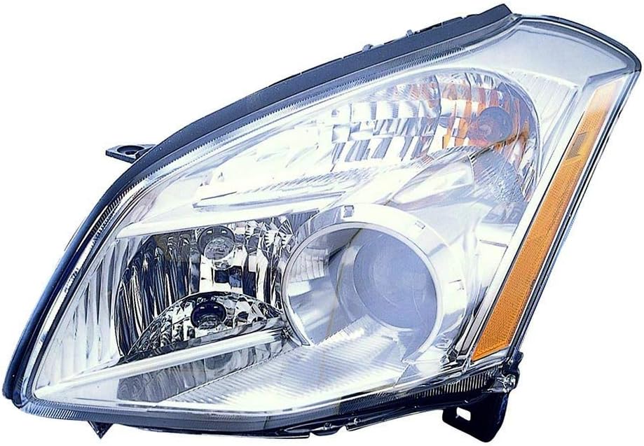 Passenger Side Headlight Assembly with HID Type Y403
