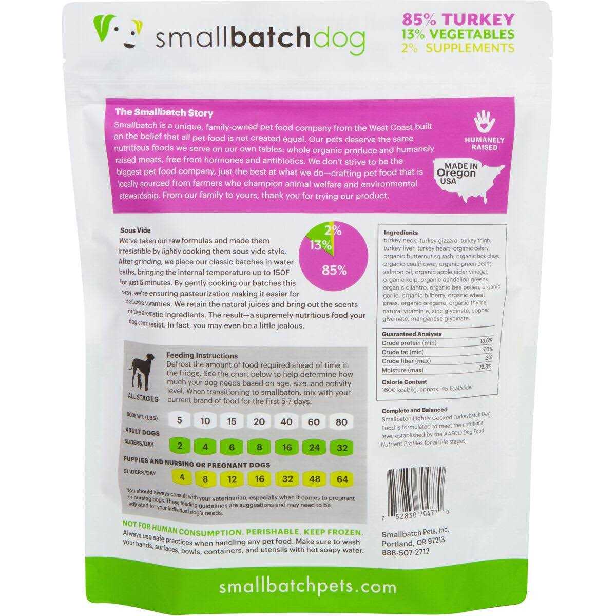 Frozen Dog Food L498