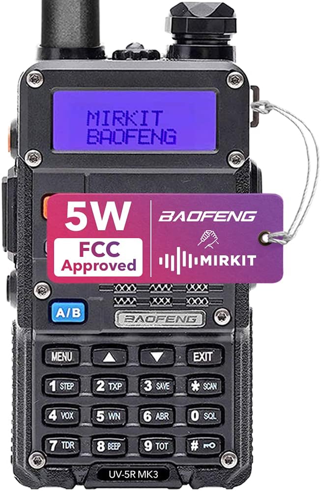 2X Ham Radios 8 Watt Max Power 1800 mAh Battery E494925