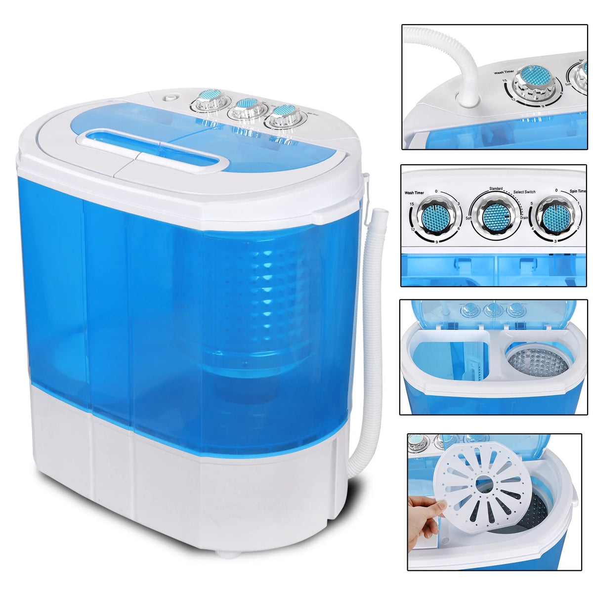 Compact Lightweight Twin Tub Washing Machine R388