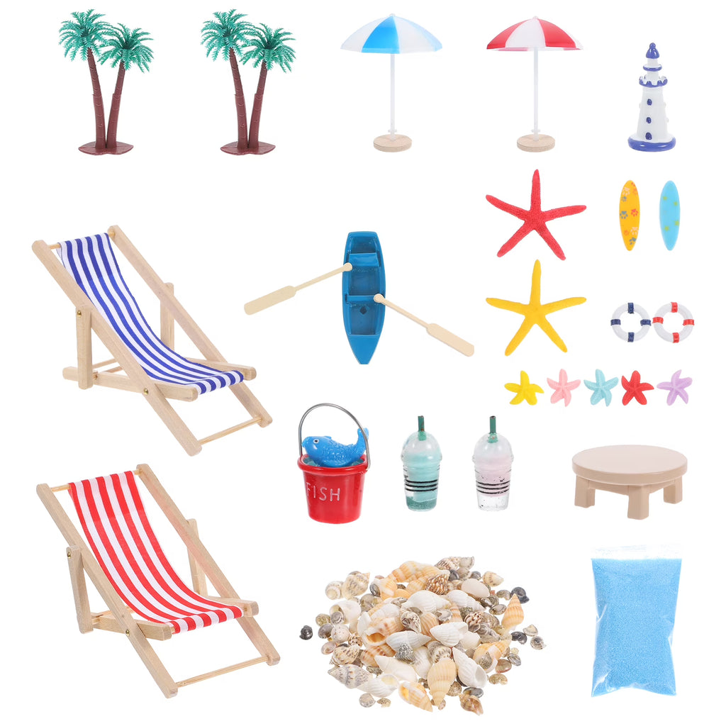 Mini Beach Suit Dollhouse Furniture Toy H6529