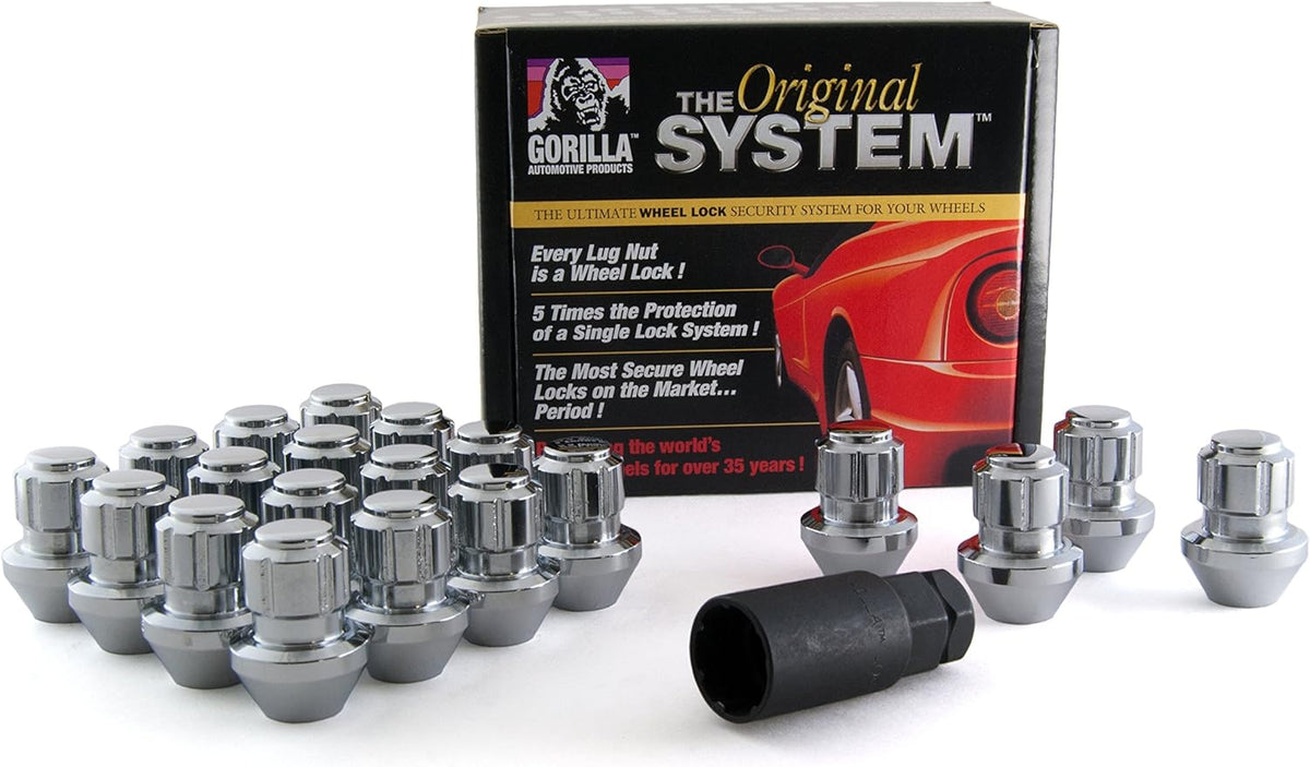 Black Factory Style Wheel Lock System 20-Pack E74102