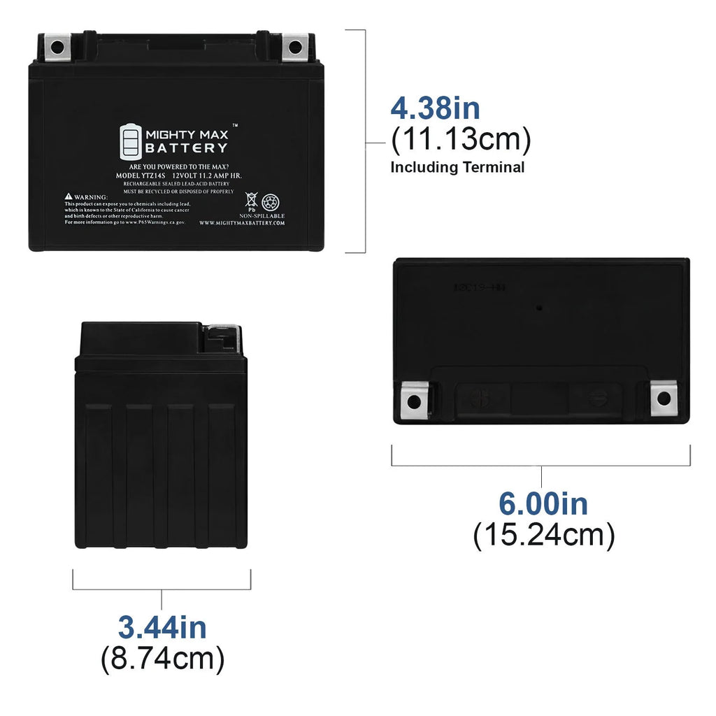 12V 11.2Ah Replacement Battery Y396