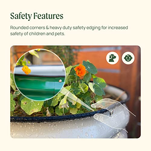 17" Tall 9 in 1 Metal Raised Garden Bed R240715