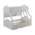 Twin/Full Bunk Bed W2180