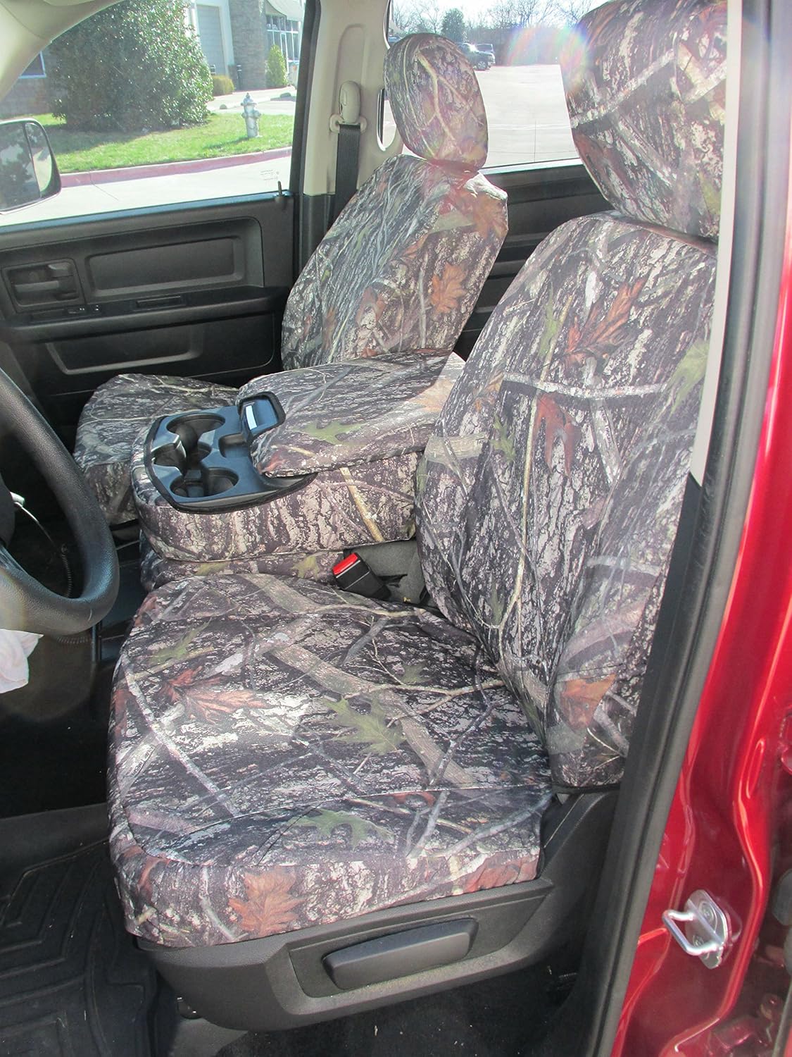 X7 Gray Twill Truck Seat Covers K832