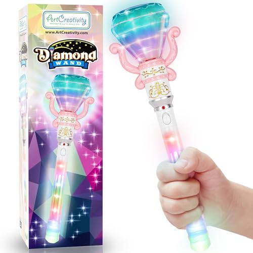 Light Up Princess Wands Set of 2 Pink and Blue B5546