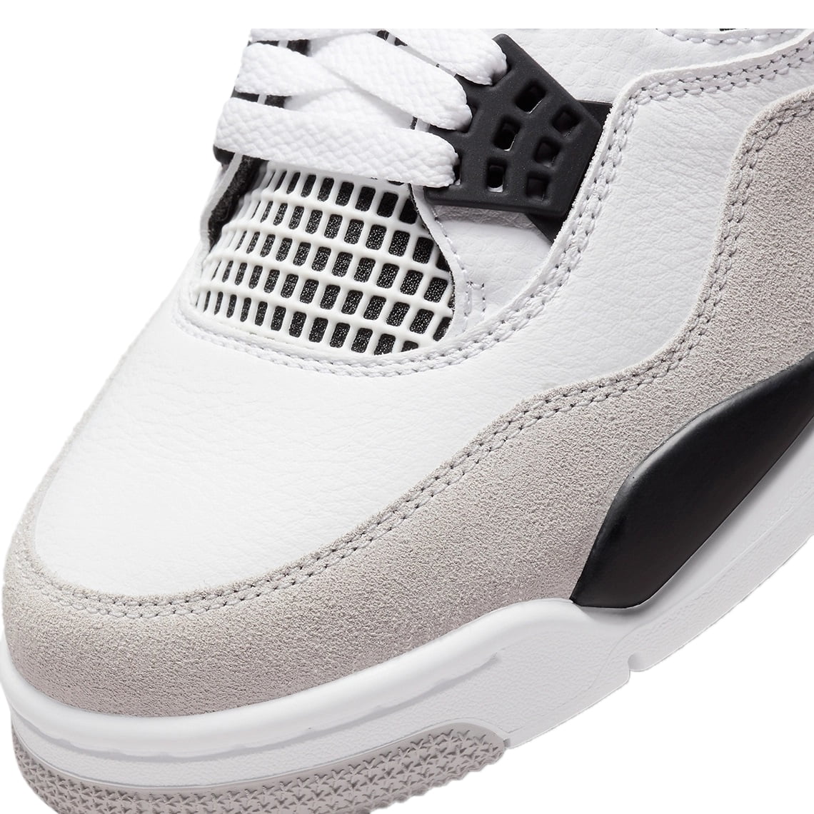 Men's Retro White Black Neutral Grey Sneakers O807